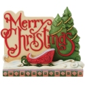 Jim Shore 6017033 Merry Christmas Figurine