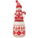 Jim Shore 6017044 Nordic Noel Tall Snowman Figurine