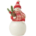 Jim Shore 6017045N Nordic Noel Snowman Figurine