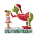 Jim Shore Dr Seuss 6017061N Grinch Patting Cindy Figurine