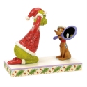 Jim Shore Dr Seuss 6017068N Max Holding Mirror Figurine