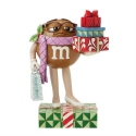 Jim Shore 6017202 M and Ms Brown Character Figurine