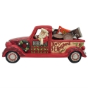 Jim Shore 6017218 Santa in Hershey Truck Figurine