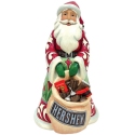 Jim Shore 6017221N Santa with Bag Full of Candy Figurine