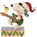 Jim Shore Peanuts 6017236N Snoopy and Woodstock Christmas Figurine