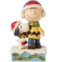 Jim Shore Peanuts 6017237N Charlie Brown and Snoopy Figurine