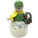 Jim Shore 6017245 Snowman in John Deere Figurine