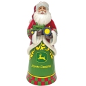 Jim Shore 6017247N Santa Holding John Deere Tractor Figurine