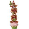 Jim Shore 6017266N Stacked Gingerbread Figurine