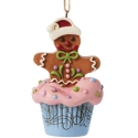 Jim Shore 6017271N Gingerbread Cupcake Hanging Ornament