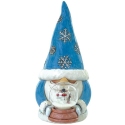 Jim Shore 6017288N Holiday Gnome with Mini Globe Figurine