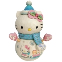 Jim Shore 6017555 Hello Kitty Snowman Figurine