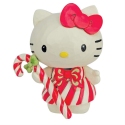 Jim Shore 6017557 Hello Kitty Candy Cane Mini Figurine