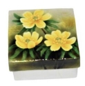 Kubla Crafts Capiz 1053 Winter Aconite Capiz Box