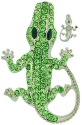 Kubla Crafts Bejeweled Enamel 1491M Crystal and Enamel Alligator Magnet