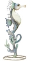 Kubla Crafts Capiz 2213N Seahorse Capiz with Shell Tabletop Decor