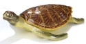 Kubla Crafts Bejeweled Enamel 3282 XXL Porcelain Sea Turtle Box