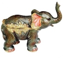 Kubla Crafts Bejeweled Enamel 3991 Large Elephant Box