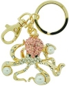 Kubla Crafts Cloisonne 8128N Octopus Key Ring