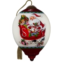 Ne'Qwa Art 7241102N Vintage Santa Packing Sleigh Ornament