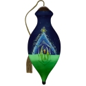 Ne'Qwa Art 7241116N Nativity and Sparkling Star Ornament