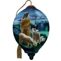 Ne'Qwa Art 7241117 Shepherd Boy with Lambs Ornament