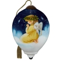 Ne'Qwa Art 7241121N Praying Angel on Clouds Ornament