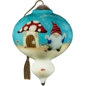 Ne'Qwa Art 7241139 Gnome with Mushroom House Ornament