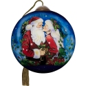 Ne'Qwa Art 7251104N Mr. and Mrs. Claus Ornament