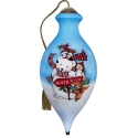 Ne'Qwa Art 7251135N North Pole Animals Ornament