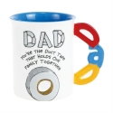 Our Name Is Mud 6014877 Sculpted Dad Mug