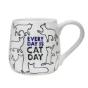 Our Name Is Mud 6015104N Engraved Cat Day Mug