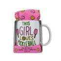 Our Name Is Mud 6016235N Pickleball Mug and Socks Combo