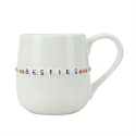 Our Name Is Mud 6016237 Sculpted Bestie Bead Mug