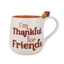 Our Name Is Mud 6016502N Sculpted Friendsgiving Mug