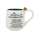 Our Name Is Mud 6016513N Sculpted Grandparent Mantra Mug