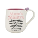 Our Name Is Mud 6016515N Sculpted Mom Mantra Mug