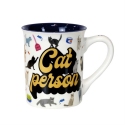 Our Name Is Mud 6016782N Cat Person Mug