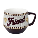 Our Name Is Mud 6016798N Mugsaic Friend 20oz Mug