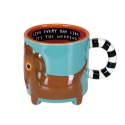 Our Name Is Mud 6017164N Sculpted Dog Mug