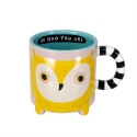 Our Name Is Mud 6017166 Sculpted Owl Mug