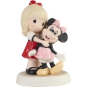 Precious Moments 209301 Disney Girl Holding Minnie Toy Figurine