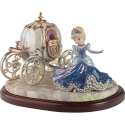 Precious Moments 229035 Ltd Ed Disney 100th Anniversary Cinderella with Coach Figurine