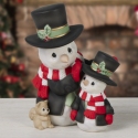 Precious Moments 241015 Annual Snowman Figurine