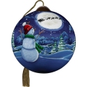 Precious Moments 241111 Elf on the Shelf LED Snow Globe