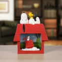 Precious Moments 241707 Peanuts Snoopy Red Baron Shadow Box