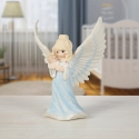 Precious Moments 242014 Baptism Angel Holding Baby Figurine