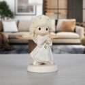 Precious Moments 242015 Communion Blonde Girl Figurine