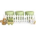 Precious Moments 242410 Herb Garden Planter Set