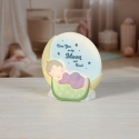 Precious Moments 242435 Sleeping Baby On Moon LED Nightlight